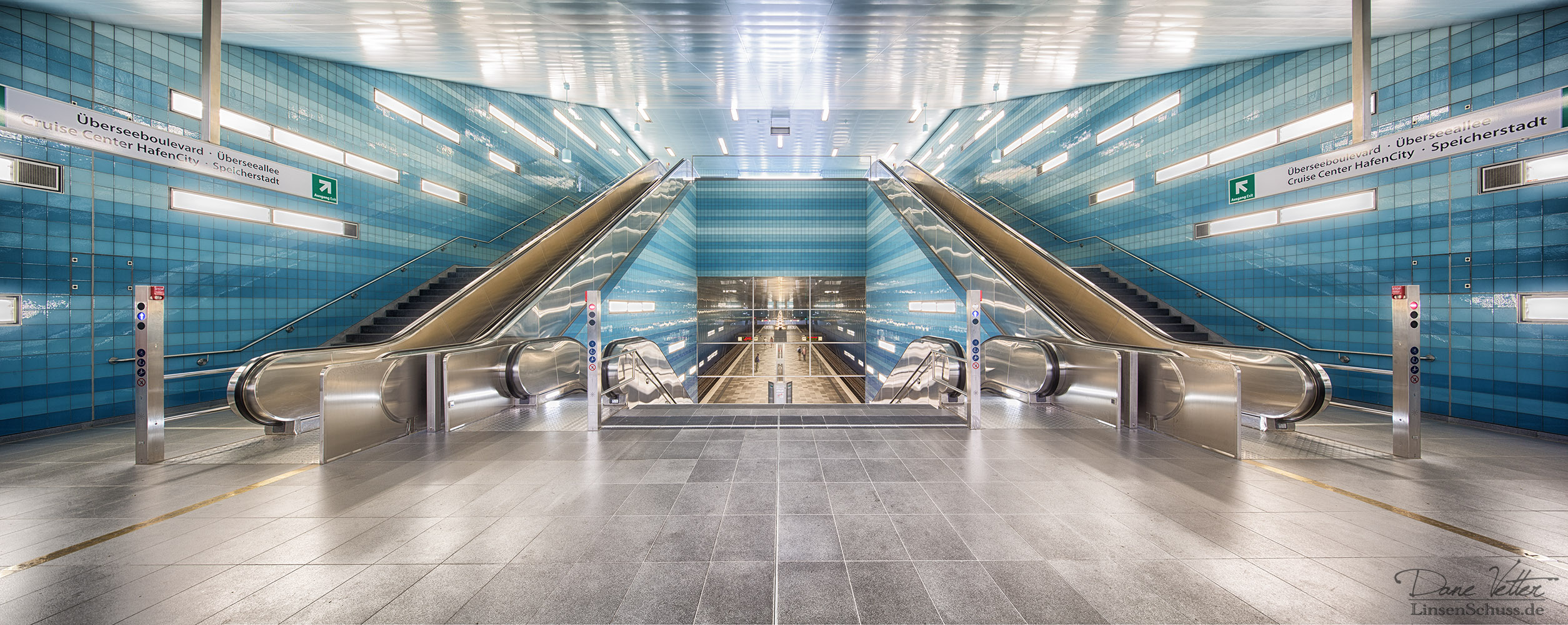 U-Bahnhof Überseequartier U4 in Hamburg